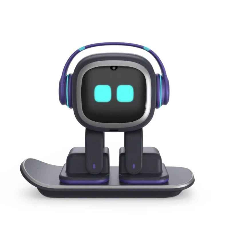 EMO robot  AI Desk Robot Companion - ChatGPT Enabled with Voice Commands & Dancing, Interactive AI Robot Pet with Personality, for Adults and Kids