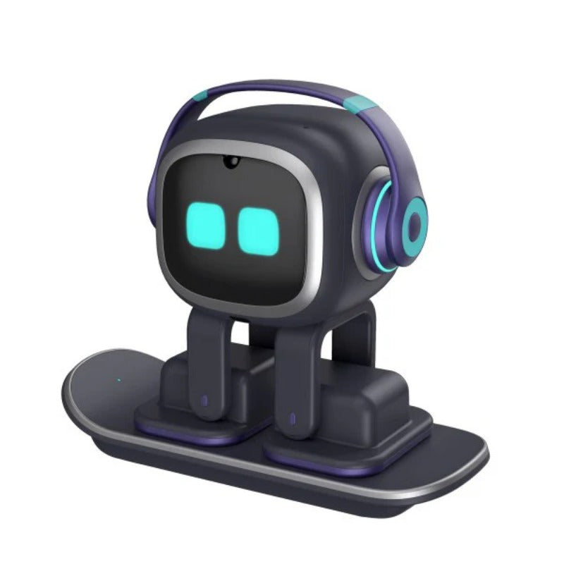 EMO robot  AI Desk Robot Companion - ChatGPT Enabled with Voice Commands & Dancing, Interactive AI Robot Pet with Personality, for Adults and Kids